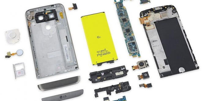 LG G5 Teardown Gives the Modular Smartphone a High Repairability Score ...