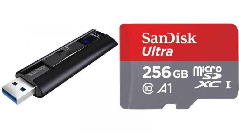 SanDisk Ultra microSDXC UHS-I Card, Extreme Pro USB 3.1 Flash Drive Launched at CES