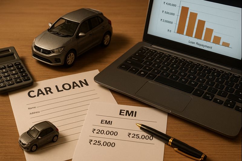 Real EMI Example New vs Used Car Loan